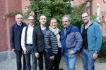 Gerd Nachbauer (Geschäftsführer der Schubertiade), Andreas Fischer, Iain Bell, Diana Damrau,  Helmut Deutsch, Pascal Monti